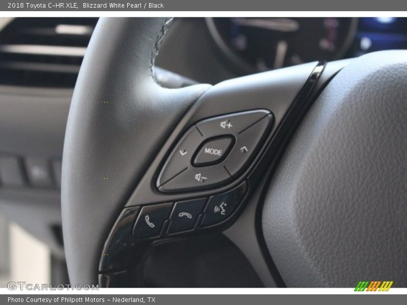 Blizzard White Pearl / Black 2018 Toyota C-HR XLE