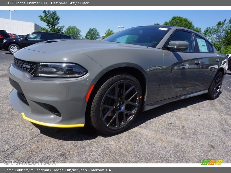 Destroyer Grey / Black 2017 Dodge Charger R/T