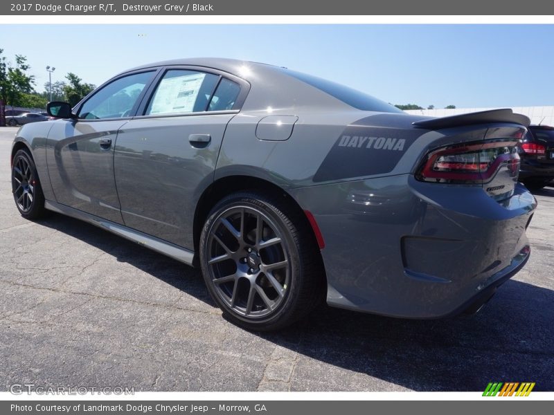 Destroyer Grey / Black 2017 Dodge Charger R/T