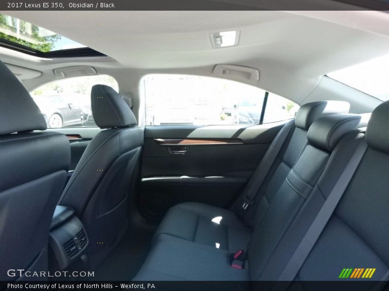 Obsidian / Black 2017 Lexus ES 350