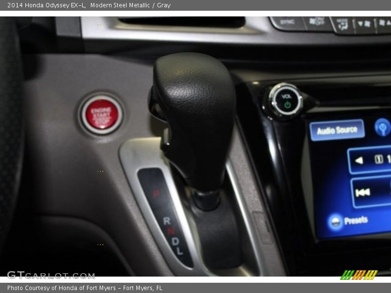 Modern Steel Metallic / Gray 2014 Honda Odyssey EX-L