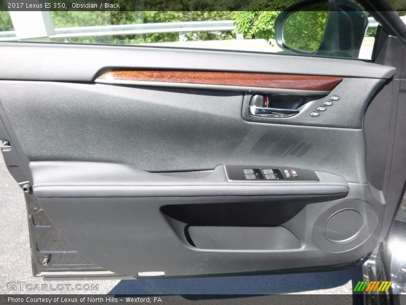 Obsidian / Black 2017 Lexus ES 350