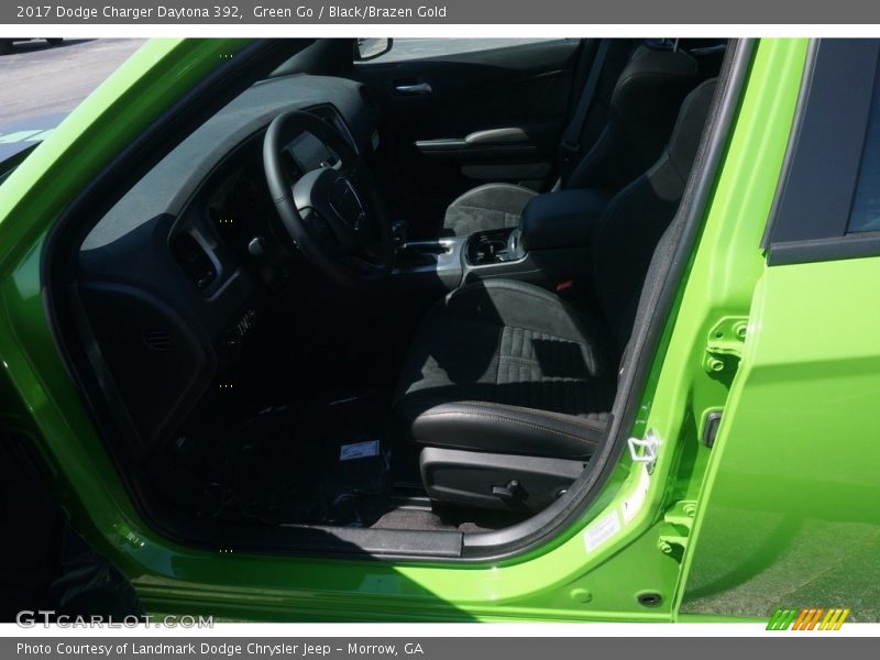 Green Go / Black/Brazen Gold 2017 Dodge Charger Daytona 392
