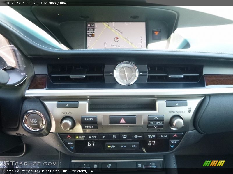 Obsidian / Black 2017 Lexus ES 350