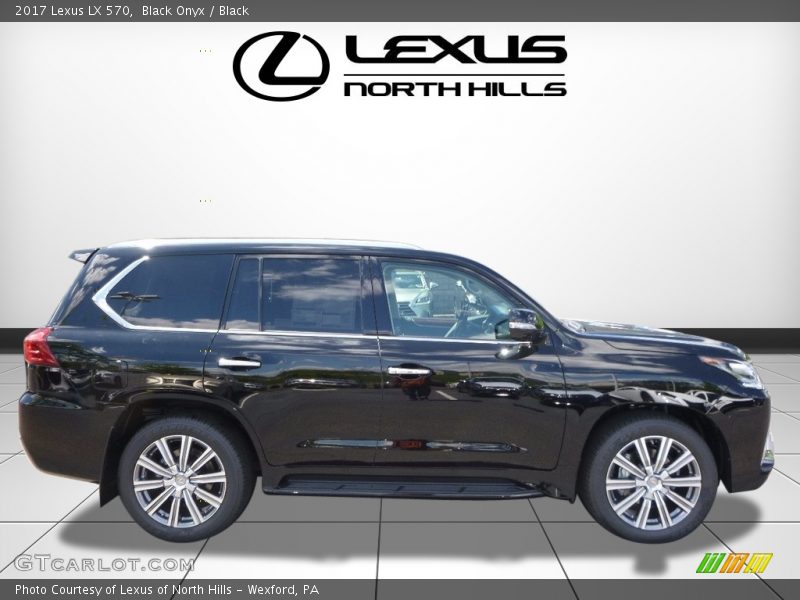 Black Onyx / Black 2017 Lexus LX 570