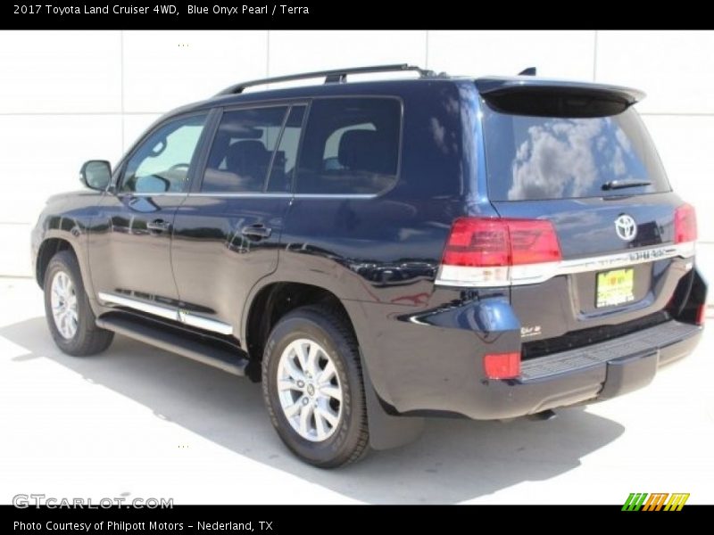 Blue Onyx Pearl / Terra 2017 Toyota Land Cruiser 4WD