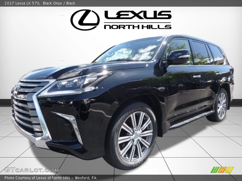 Black Onyx / Black 2017 Lexus LX 570