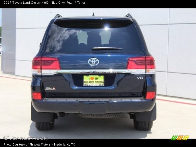 Blue Onyx Pearl / Terra 2017 Toyota Land Cruiser 4WD