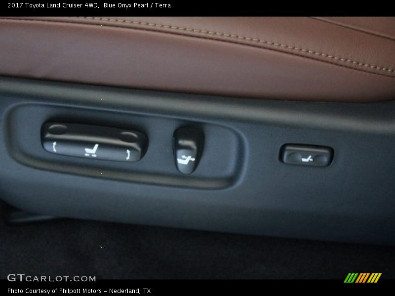 Blue Onyx Pearl / Terra 2017 Toyota Land Cruiser 4WD