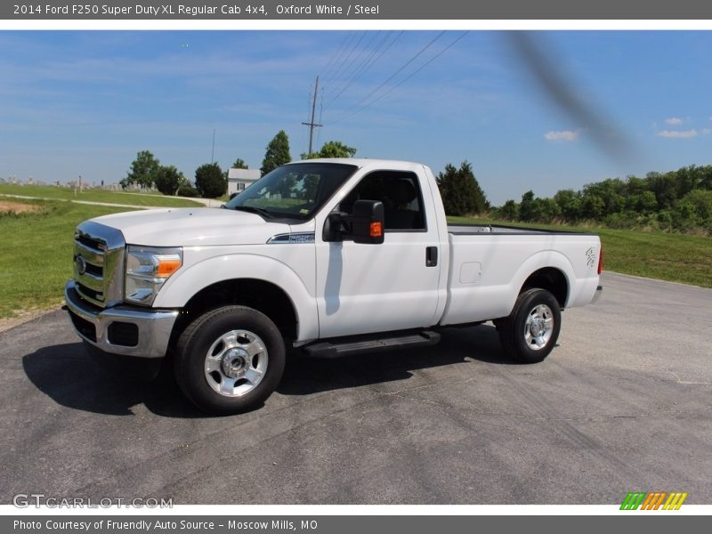 Oxford White / Steel 2014 Ford F250 Super Duty XL Regular Cab 4x4