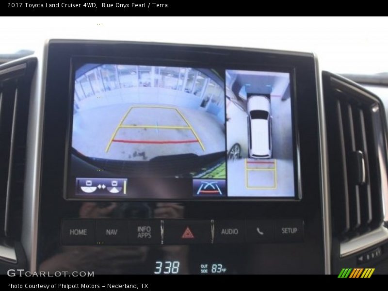 Blue Onyx Pearl / Terra 2017 Toyota Land Cruiser 4WD