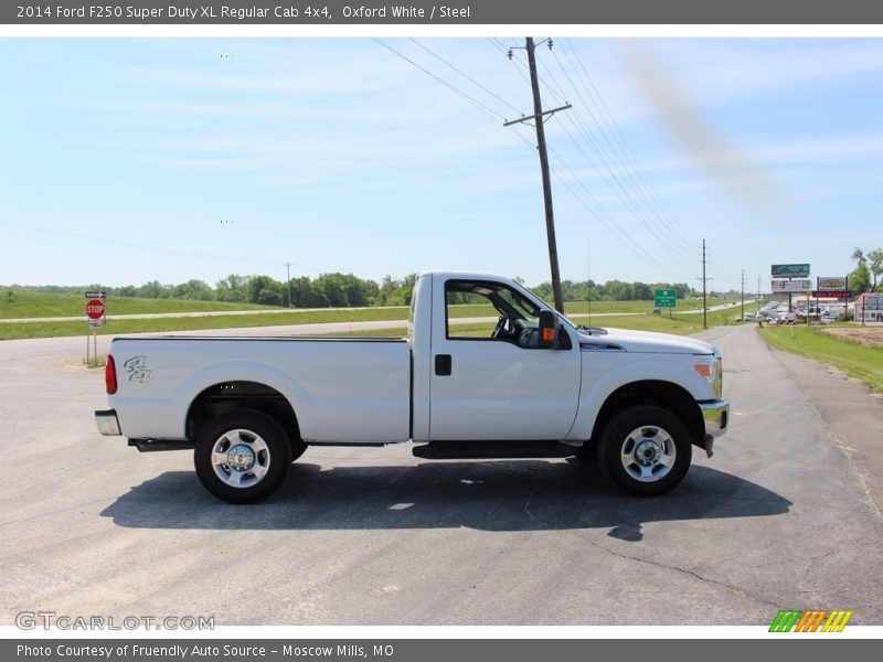 Oxford White / Steel 2014 Ford F250 Super Duty XL Regular Cab 4x4