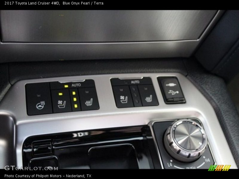 Blue Onyx Pearl / Terra 2017 Toyota Land Cruiser 4WD