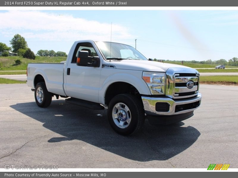 Oxford White / Steel 2014 Ford F250 Super Duty XL Regular Cab 4x4