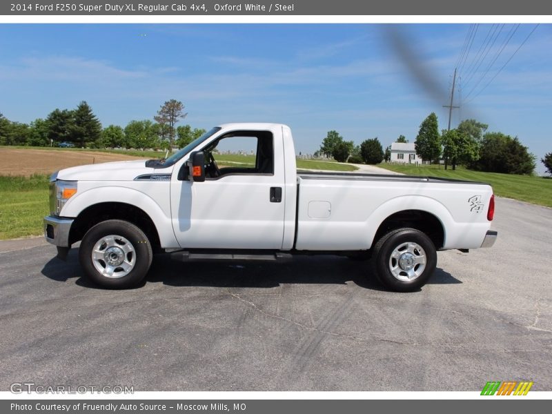 Oxford White / Steel 2014 Ford F250 Super Duty XL Regular Cab 4x4