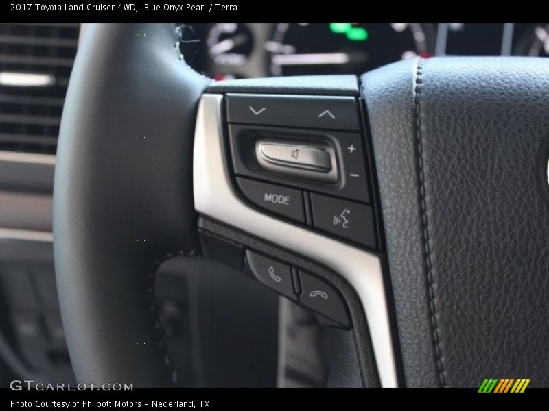 Blue Onyx Pearl / Terra 2017 Toyota Land Cruiser 4WD