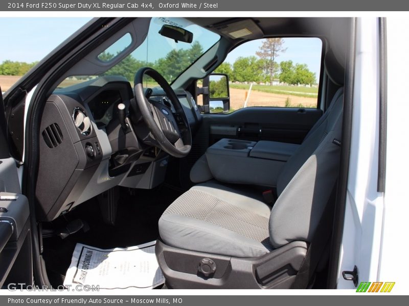 Oxford White / Steel 2014 Ford F250 Super Duty XL Regular Cab 4x4