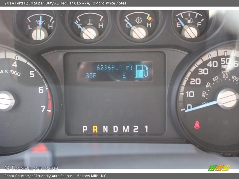 Oxford White / Steel 2014 Ford F250 Super Duty XL Regular Cab 4x4