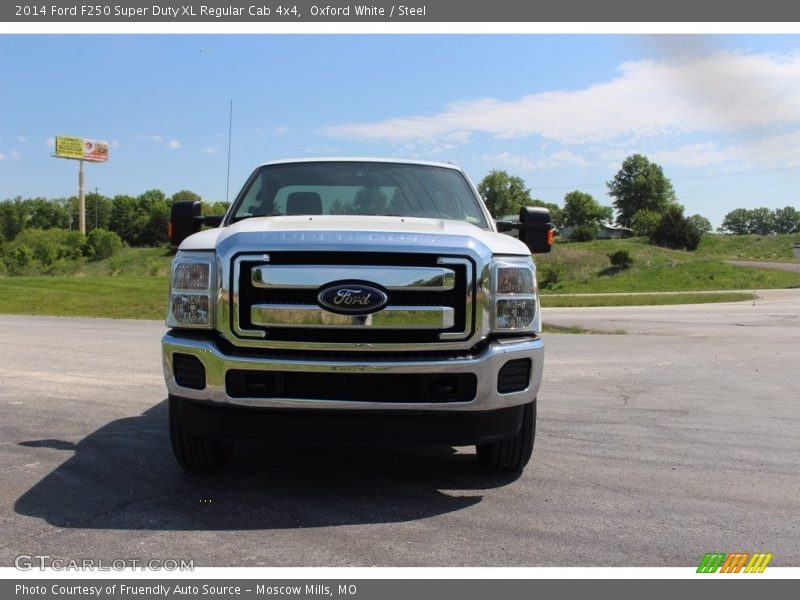 Oxford White / Steel 2014 Ford F250 Super Duty XL Regular Cab 4x4