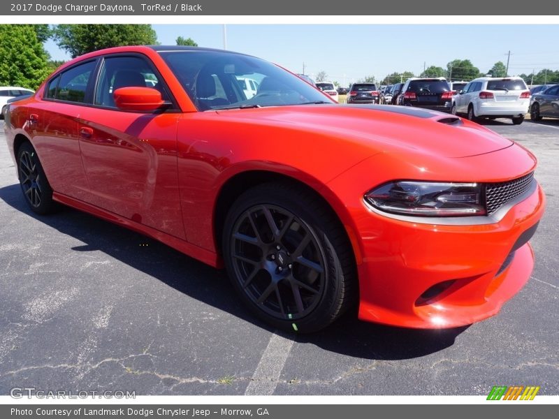 TorRed / Black 2017 Dodge Charger Daytona