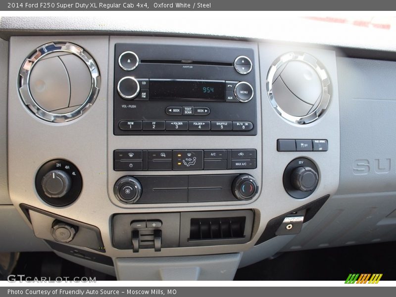 Oxford White / Steel 2014 Ford F250 Super Duty XL Regular Cab 4x4