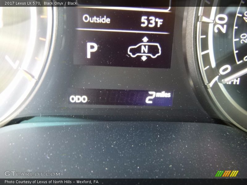 Black Onyx / Black 2017 Lexus LX 570