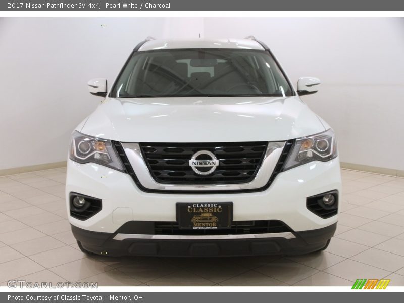 Pearl White / Charcoal 2017 Nissan Pathfinder SV 4x4