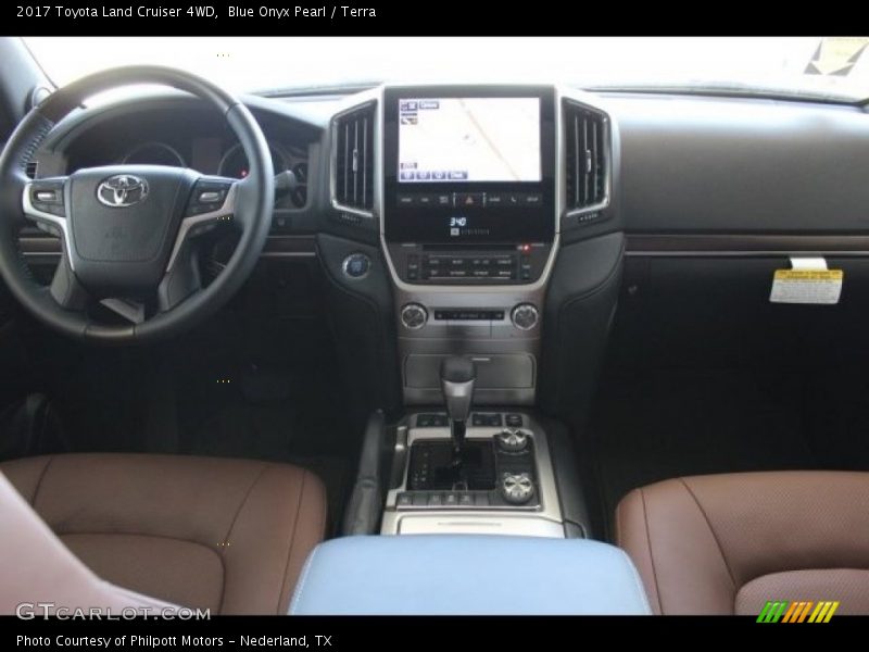 Blue Onyx Pearl / Terra 2017 Toyota Land Cruiser 4WD