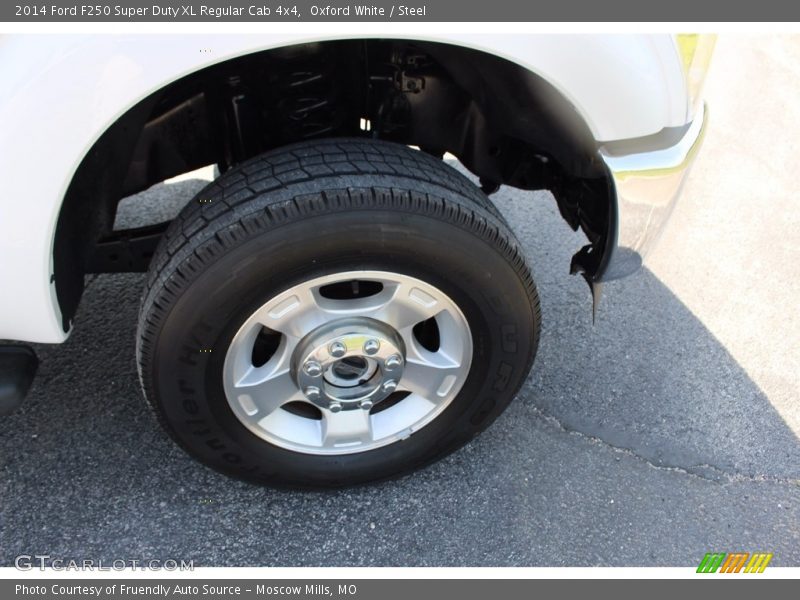 Oxford White / Steel 2014 Ford F250 Super Duty XL Regular Cab 4x4