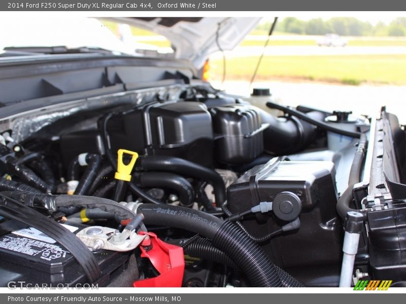 Oxford White / Steel 2014 Ford F250 Super Duty XL Regular Cab 4x4