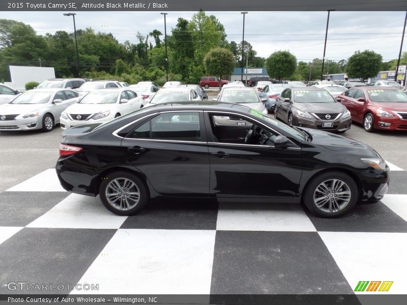 Attitude Black Metallic / Black 2015 Toyota Camry SE