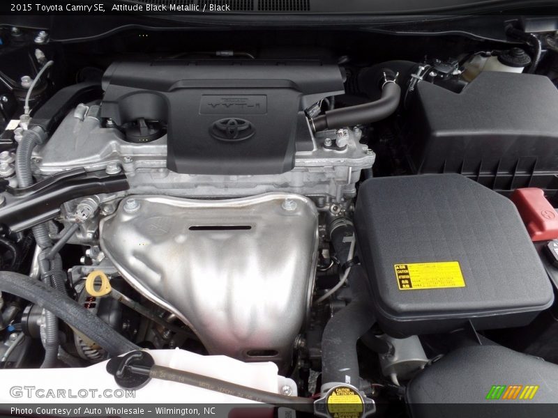 Attitude Black Metallic / Black 2015 Toyota Camry SE