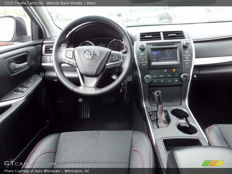 Attitude Black Metallic / Black 2015 Toyota Camry SE