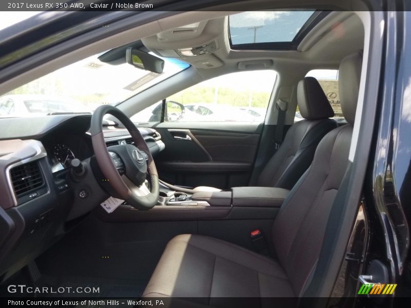 Caviar / Noble Brown 2017 Lexus RX 350 AWD
