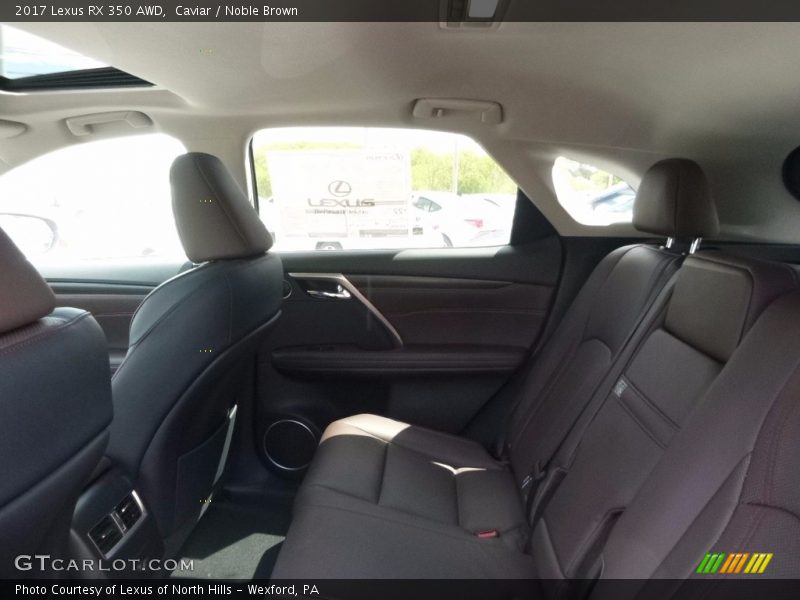 Caviar / Noble Brown 2017 Lexus RX 350 AWD