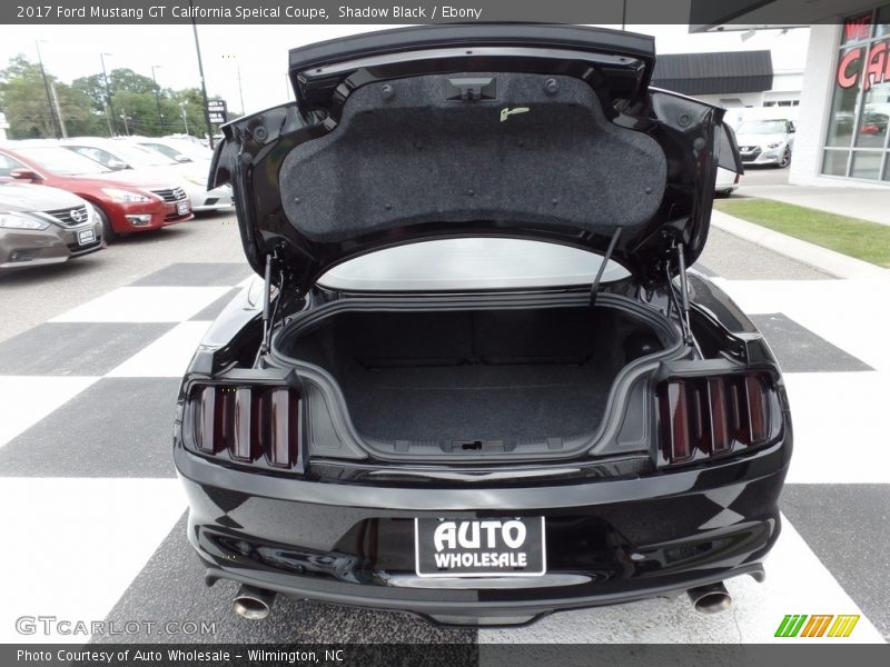 Shadow Black / Ebony 2017 Ford Mustang GT California Speical Coupe