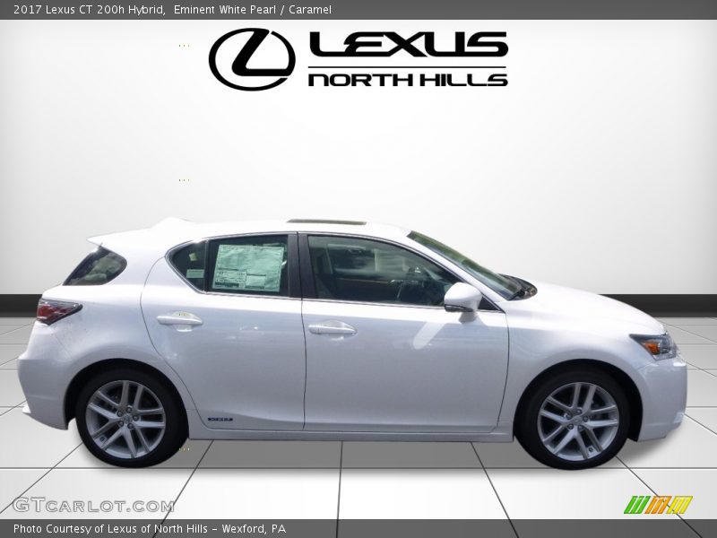 Eminent White Pearl / Caramel 2017 Lexus CT 200h Hybrid