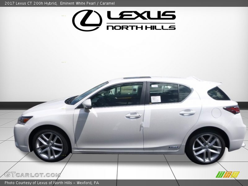Eminent White Pearl / Caramel 2017 Lexus CT 200h Hybrid