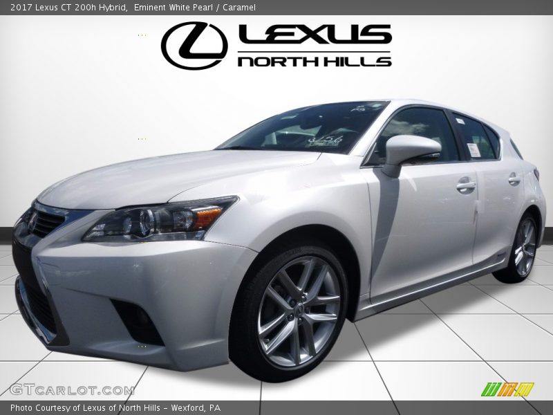 Eminent White Pearl / Caramel 2017 Lexus CT 200h Hybrid