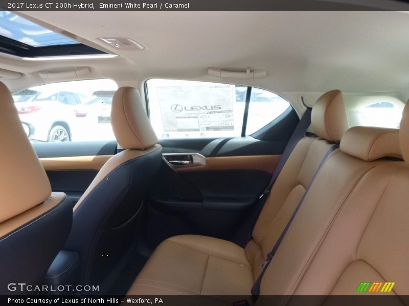 Eminent White Pearl / Caramel 2017 Lexus CT 200h Hybrid