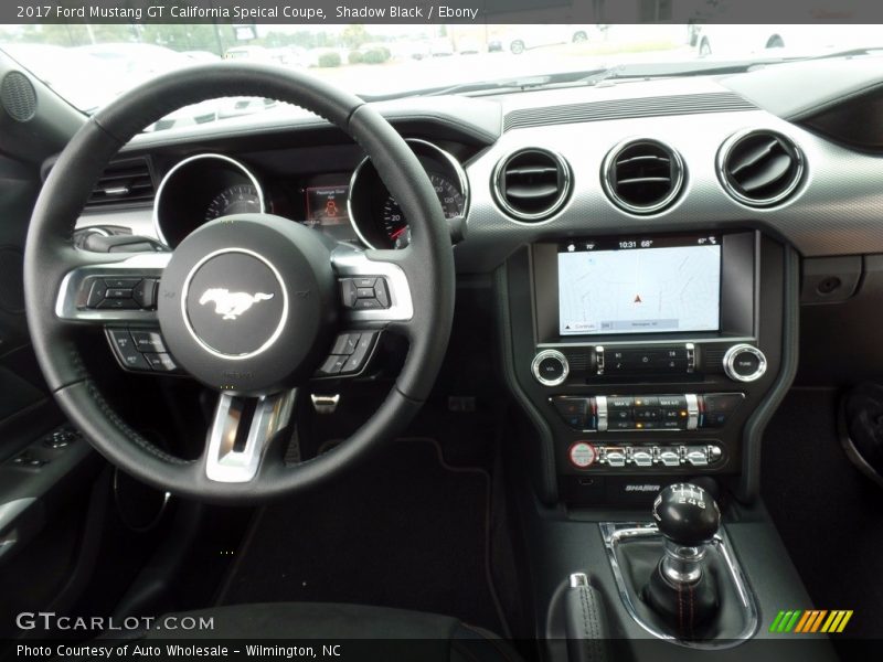 Shadow Black / Ebony 2017 Ford Mustang GT California Speical Coupe