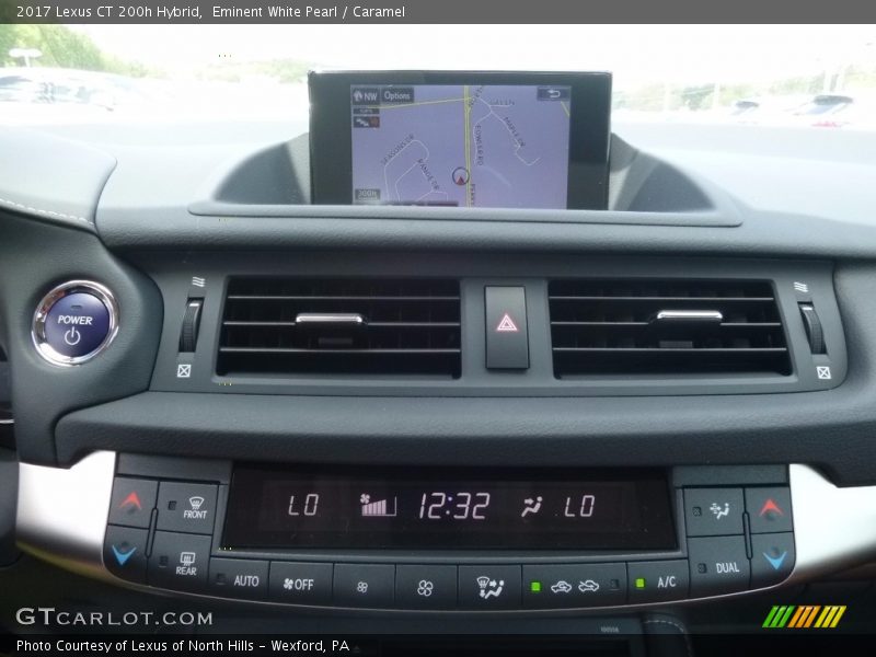 Eminent White Pearl / Caramel 2017 Lexus CT 200h Hybrid