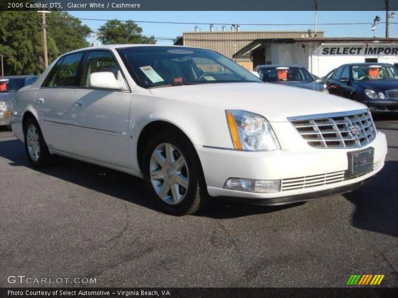 Glacier White / Cashmere 2006 Cadillac DTS