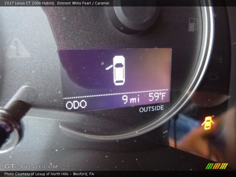 Eminent White Pearl / Caramel 2017 Lexus CT 200h Hybrid