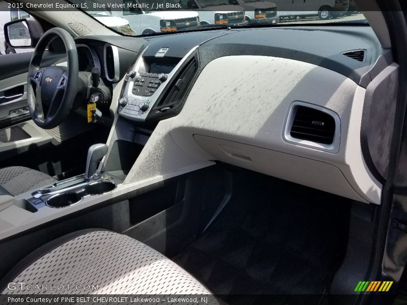 Blue Velvet Metallic / Jet Black 2015 Chevrolet Equinox LS