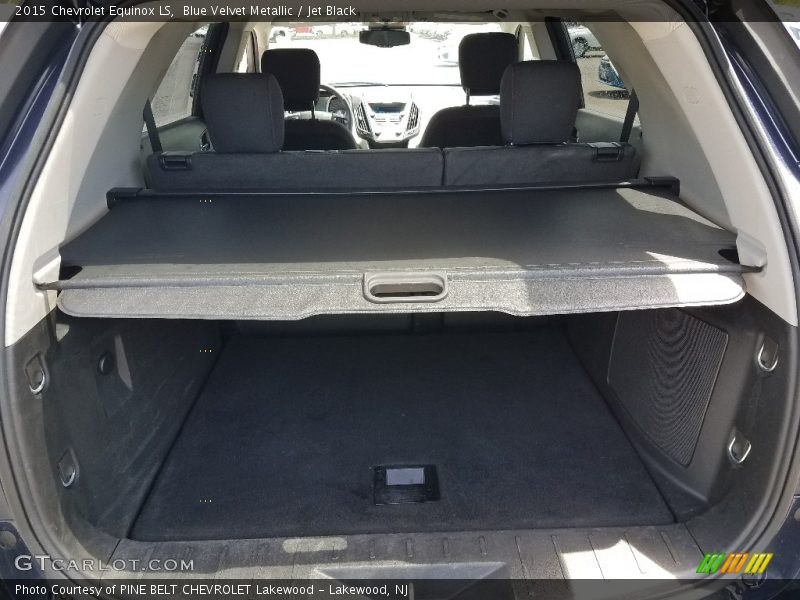 Blue Velvet Metallic / Jet Black 2015 Chevrolet Equinox LS