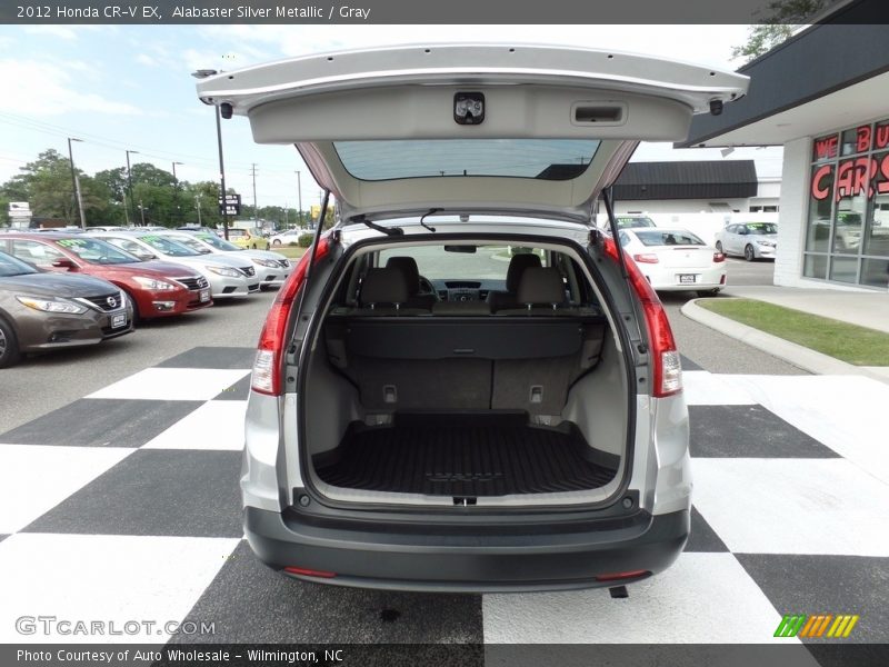 Alabaster Silver Metallic / Gray 2012 Honda CR-V EX