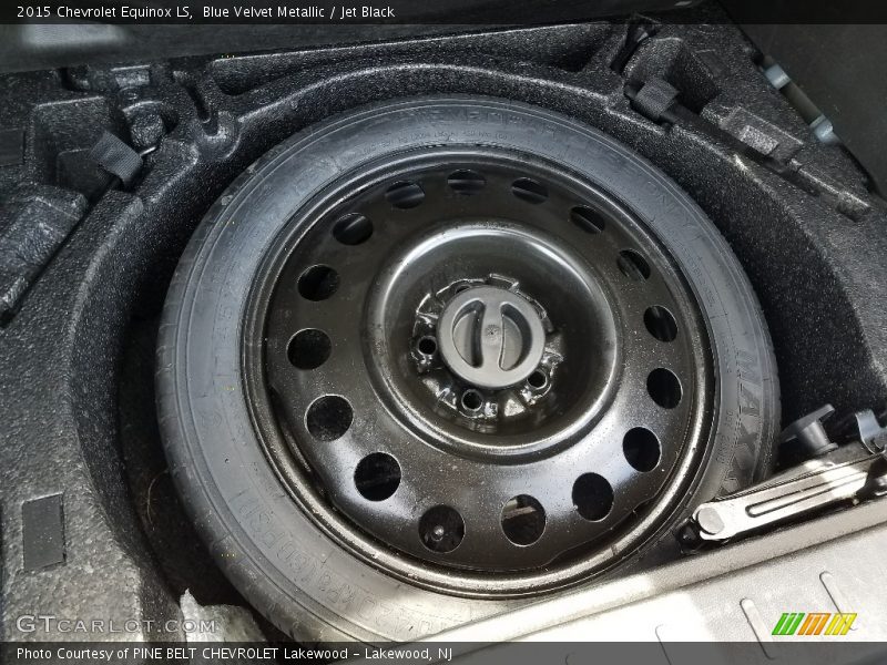 Blue Velvet Metallic / Jet Black 2015 Chevrolet Equinox LS