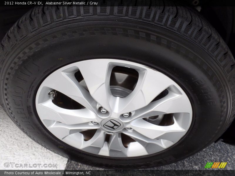 Alabaster Silver Metallic / Gray 2012 Honda CR-V EX