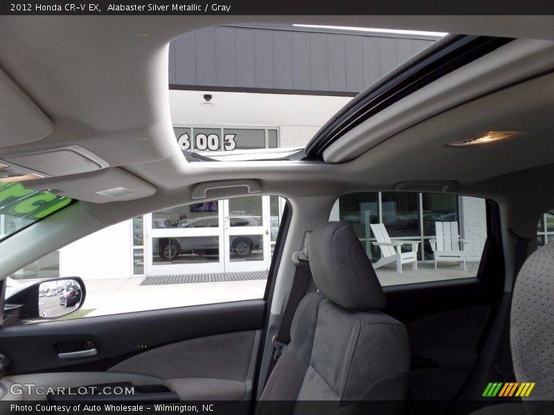 Alabaster Silver Metallic / Gray 2012 Honda CR-V EX